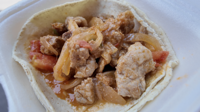 これはBistek a la mexicanaと言う名のシチュー